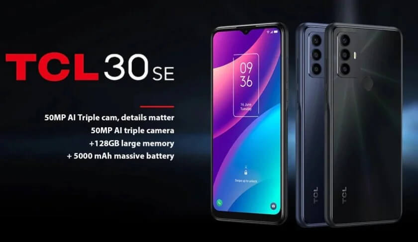 Хотите себе хороший Android-смартфон? TCL 30 SE — вполне неплохой вариант. Фото.