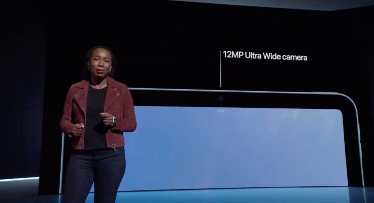 Задняя камера осталась прежней. Все фишки достались фронталке. Фото.