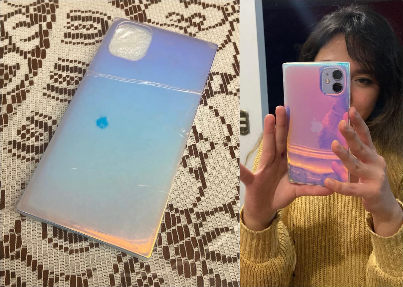 Этот чехол не просто так называется противоударным. Фото.