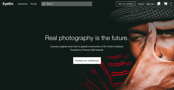 Альтернатива Инстаграм. Приложение поддерживает русский язык, но веб-версия только на английском. Фото.