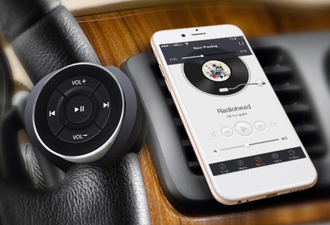 Отличный плеер, с которым больше не придется тянуться к телефону. Фото.