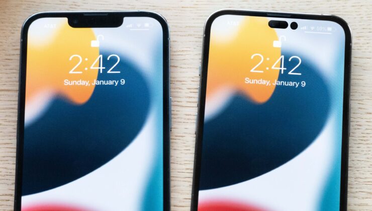 Каким будет iPhone 14. iPhone 14 и iPhone 14 Pro даже внешне будут заметно различаться. Фото.