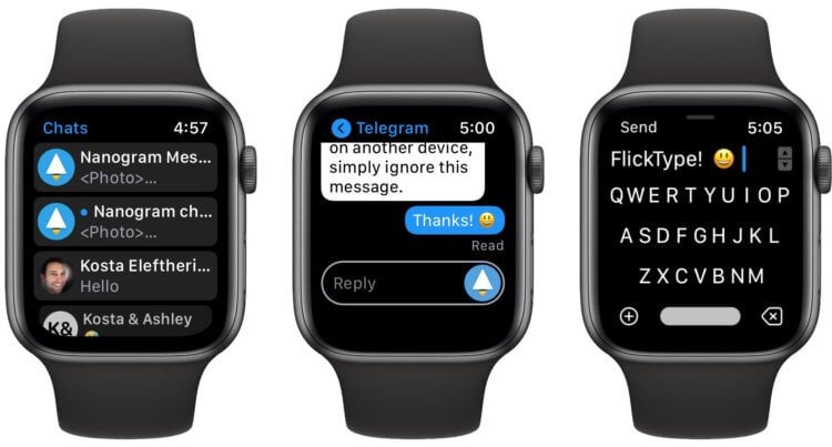 Как пользоваться WhatsApp и другими мессенджерами на Apple Watch