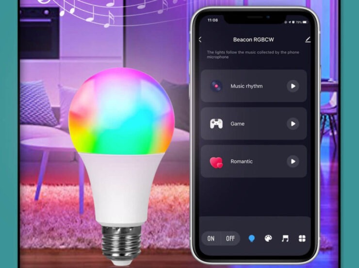Умная лампочка. Везде такие лампочки не поставишь, но одну такую в доме иметь надо. Фото.