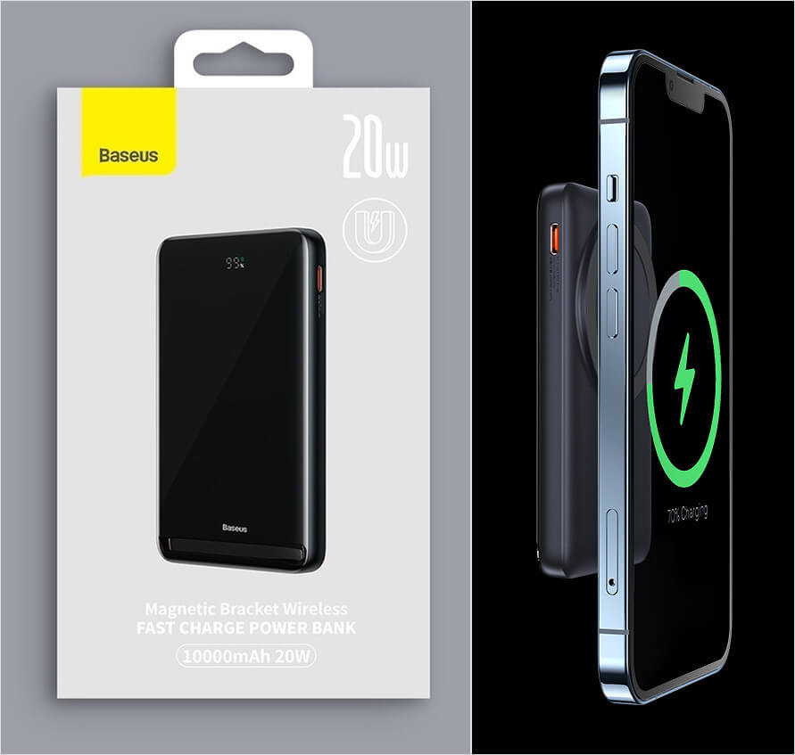 Повербанки с высокой мощностью и MagSafe — самые лучшие. Фото.