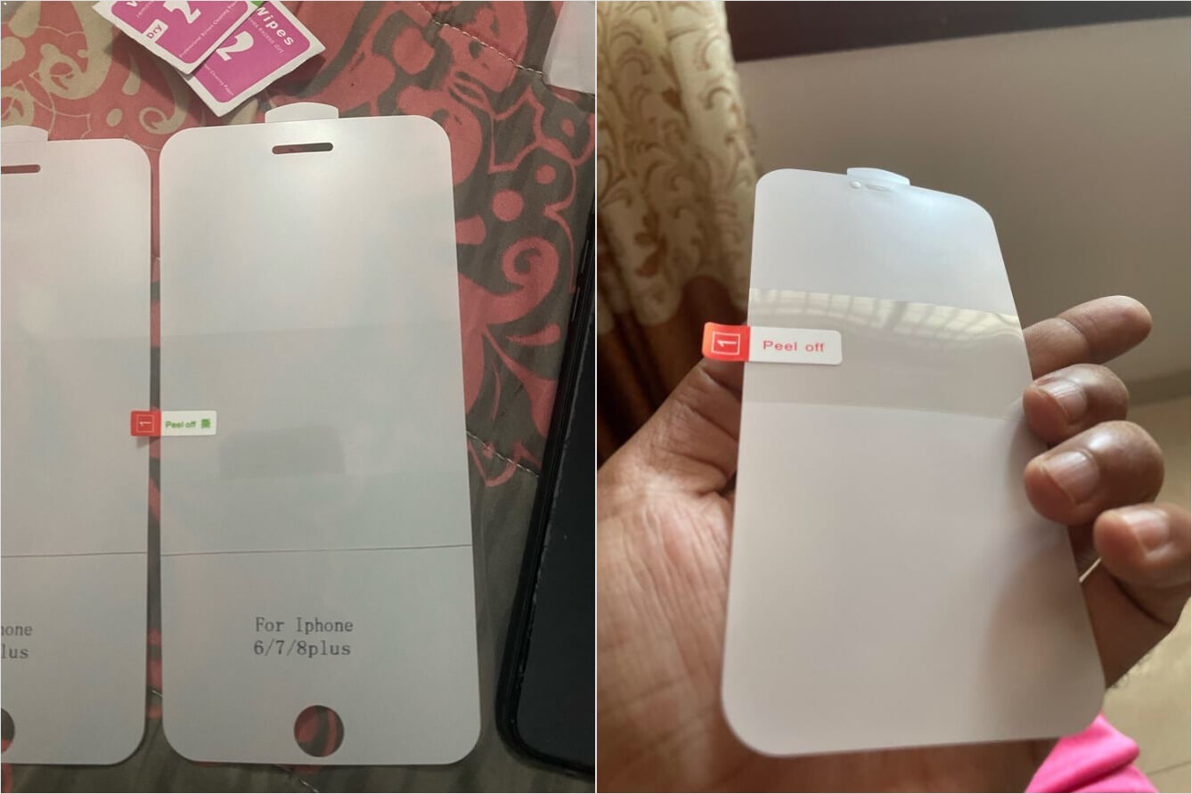 Гидрогелевая плёнка обладает функцией самозаживления царапин. Фото.