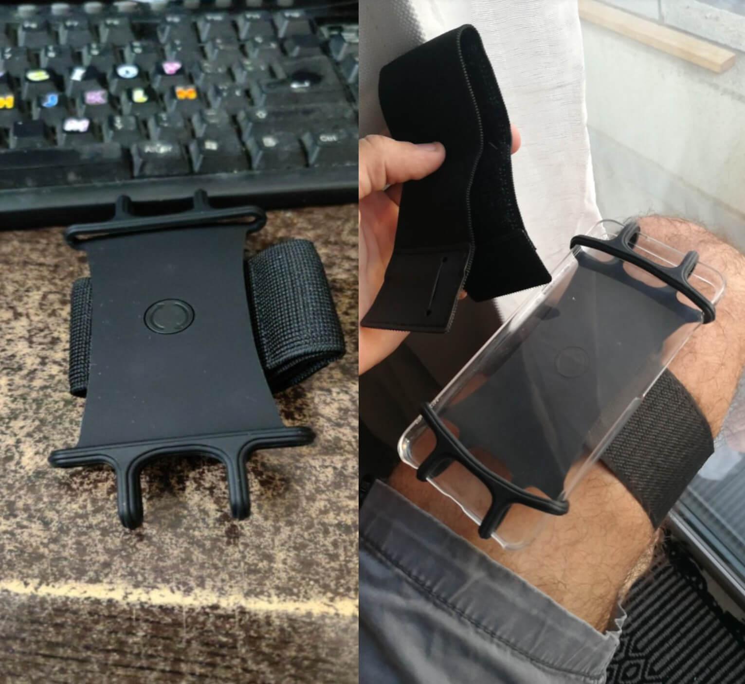 Такая повязка гораздо лучше дешевых аналогов. Фото.