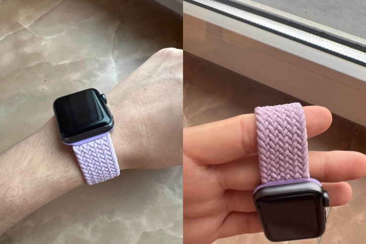 Отличный ремешок, который отлично подойдет летом. Фото.