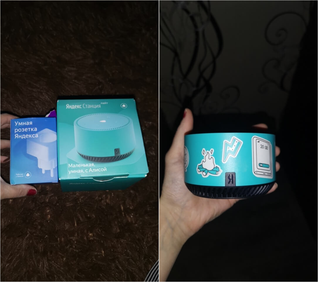 Берите Яндекс.Станцию Лайт, если хочется сэкономить. Фото.