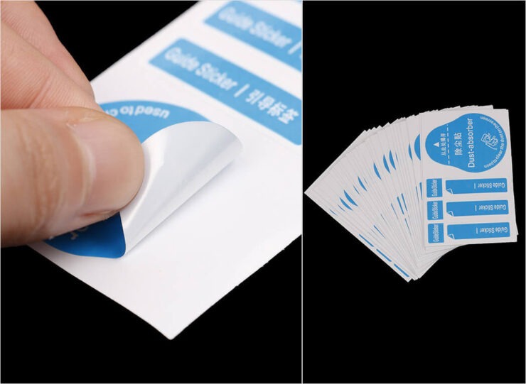 Как убрать пыль с экрана. Эти стикеры нужны для удаления пыли перед поклейкой защитной плёнки, но могут послужить и другим целям. Как убрать пыль с экрана. Эти стикеры нужны для удаления пыли перед поклейкой защитной плёнки, но могут послужить и другим целям. Фото.