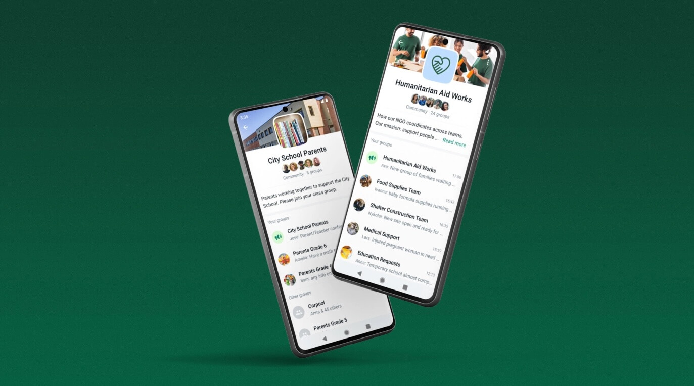 Сообщества позволят создавать обсуждения по разным вопросам в рамках одной глобальной темы. Фото.