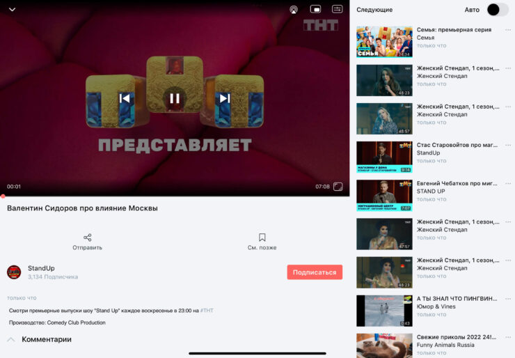 Как пользоваться Рутуб. Ничего вам такой плеер не напоминает? Фото.