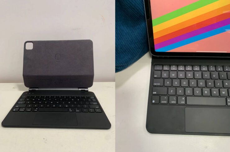 С виду клавиатура очень похожа на оригинальную. Фото.