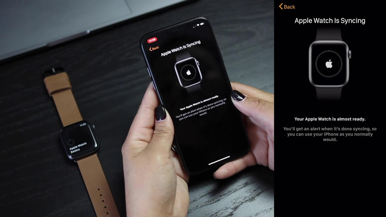 Управление Apple Watch с iPhone. Если вам неудобно управлять Apple Watch с маленького экрана, это можно будет делать с iPhone. Фото.