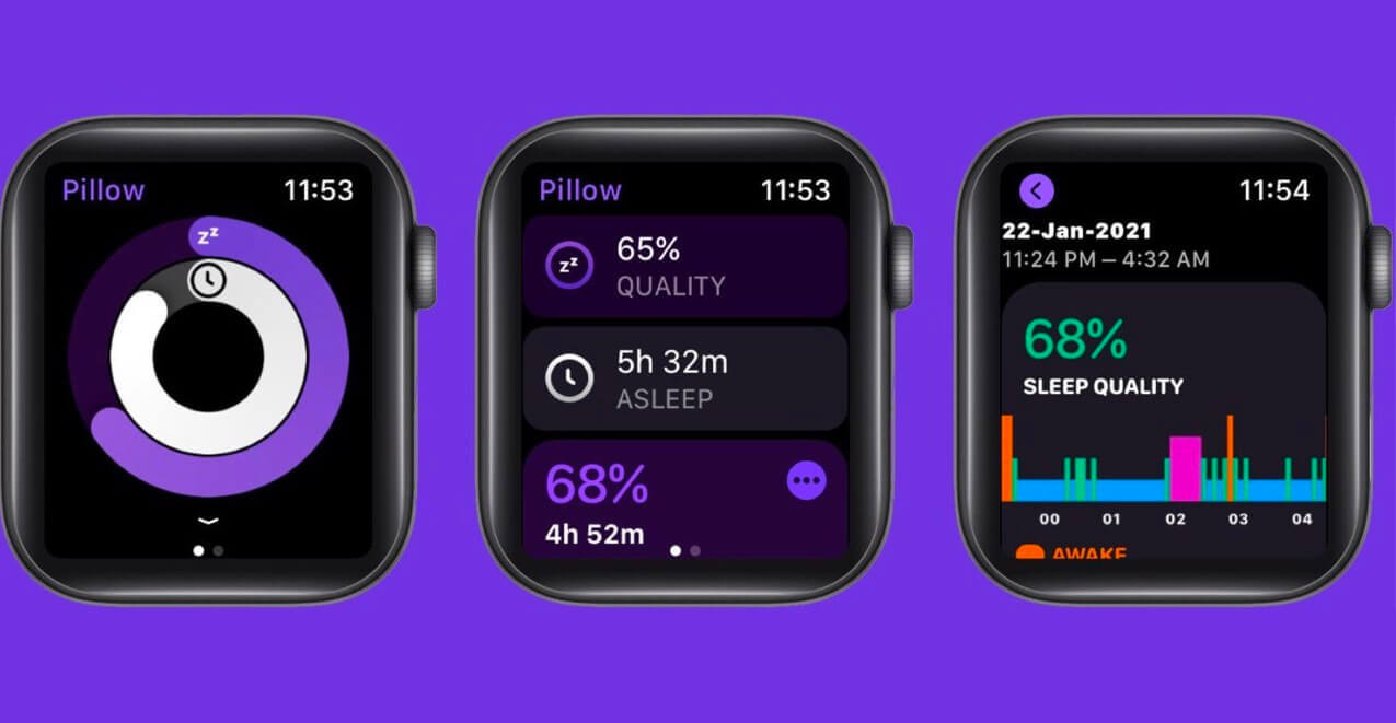 Почему сторонние приложения для контроля сна на Apple Watch могут больше, чем родное? Фото.