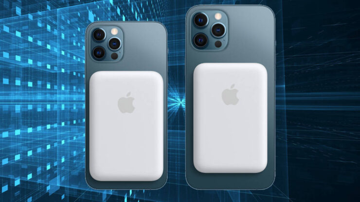 Пользоваться MagSafe можно, но от внешнего аккумулятора я бы отказался. Фото.