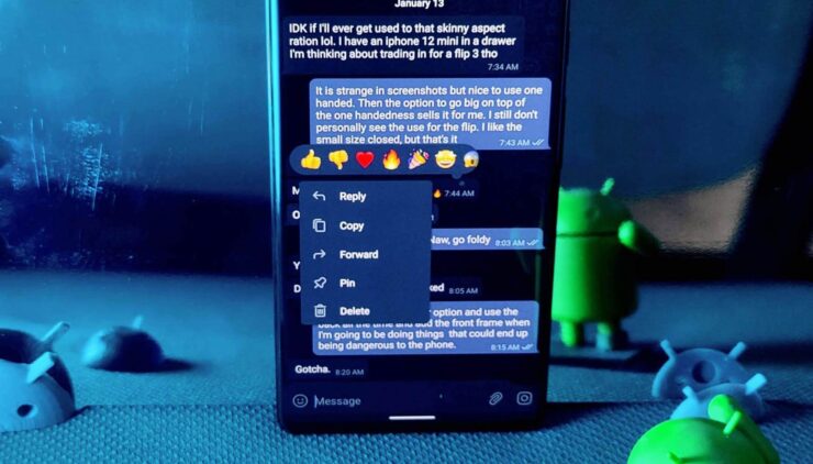 Как включить и отключить реакции в Телеграме. Включать реакции в Телеграме не нужно. Но и отключить их тоже нельзя. Фото.