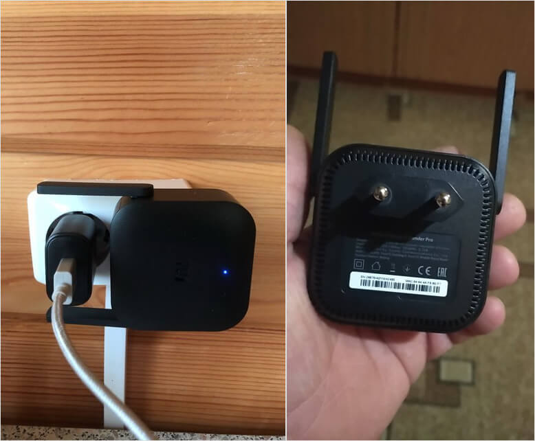 Этот репитер позволяет усилить сигнал Wi-Fi. Фото.