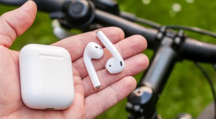 Почему я не катаюсь на велосипеде в AirPods и вам не советую. Фото.