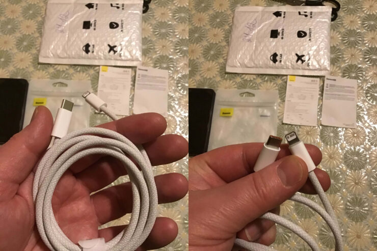 Кабель Lightning в оплётке. Это самый популярный Lightning-кабель на Алиэкспресс. Кабель Lightning в оплётке. Это самый популярный Lightning-кабель на Алиэкспресс. Фото.