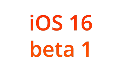 iOS 16 beta 1