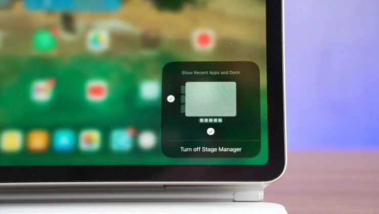 Stage Manager требует больших объёмов оперативки. Фото.