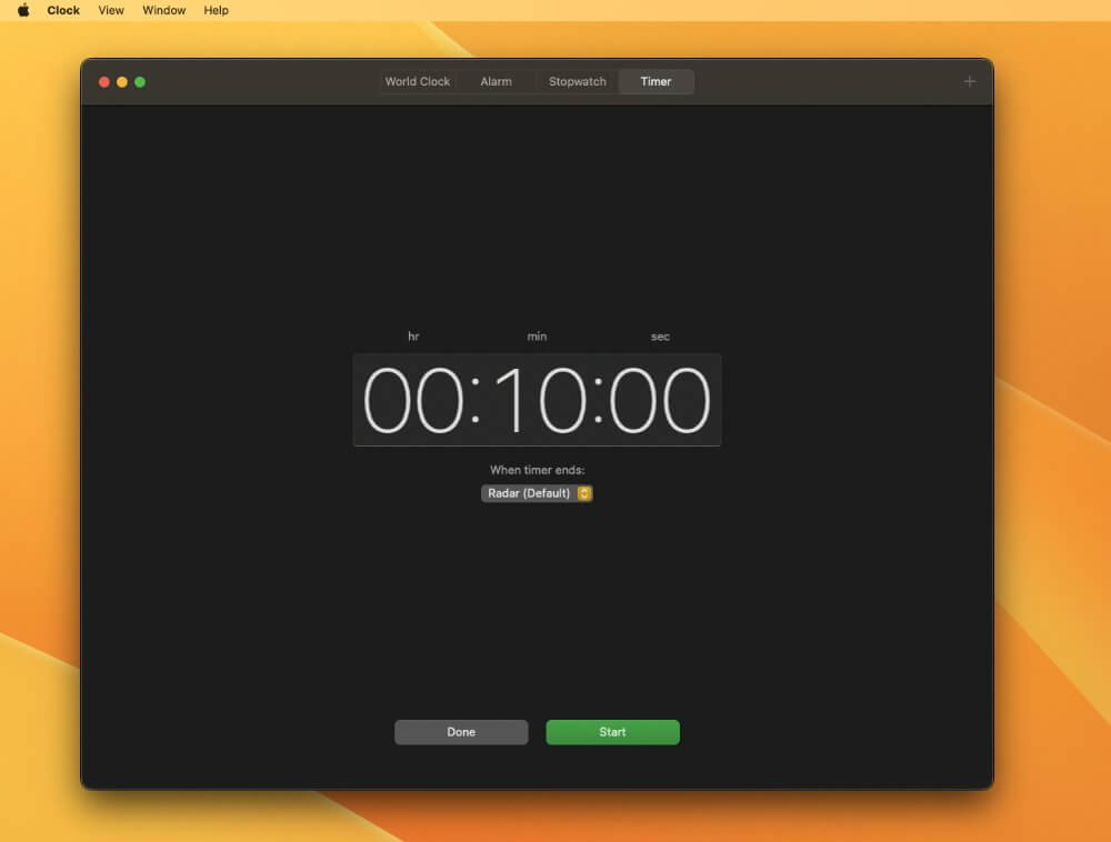 Приложение «Часы» позволит устанавливать на компьютере даже будильник. Фото.