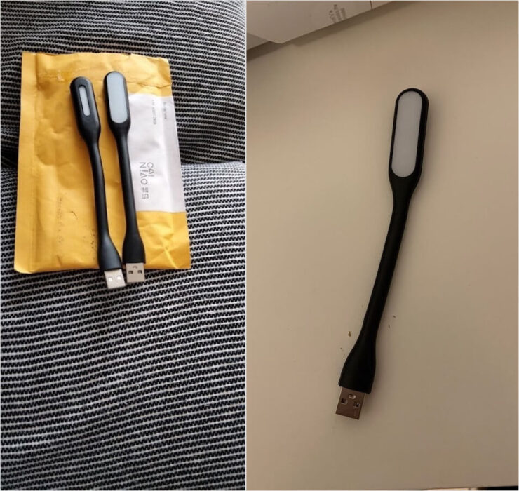 USB-светильник Xiaomi. Этот светильничек стоит всего 12 рублей. Фото.