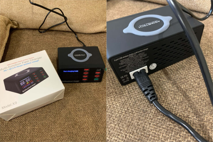 Зарядка для всех устройств Эпл. С помощью этого ЗУ вы сможете зарядить все свои устройства. Фото.