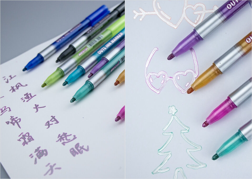 Это не дешёвые фломастеры, но как классно они рисуют. Фото.