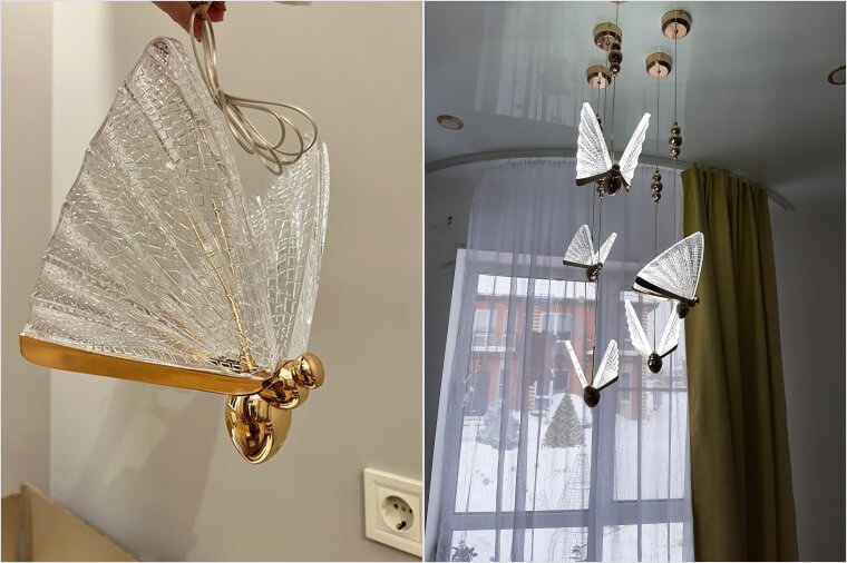 Красивые светильники, не правда ли? Фото.