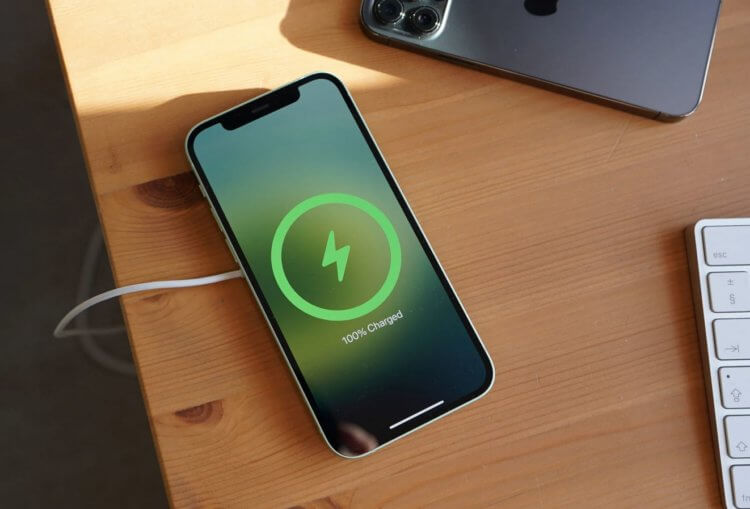 Что делать, если Айфон не заряжается до 100%. Фото.