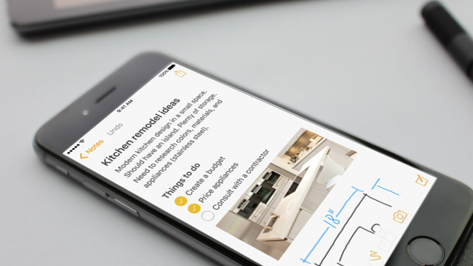 Скрытые функции Заметок на Айфоне. Списки и рисование. Фото.