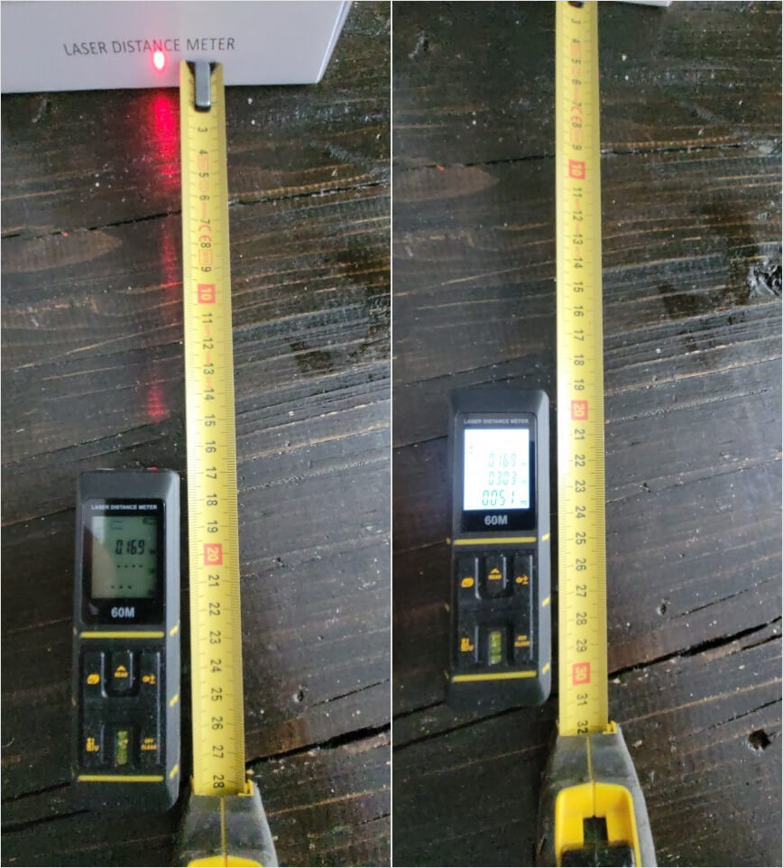 Такая рулетка удобнее обычной. Фото.