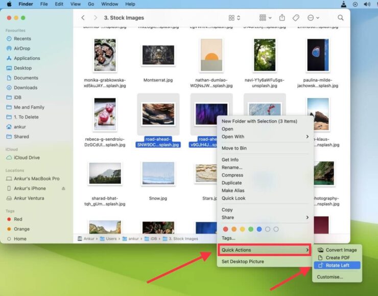 Переворот через Finder наиболее удобен, если вы не привязаны к экосистеме Apple. Фото.