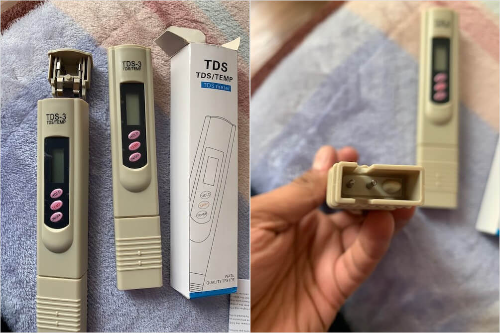 Этот измеритель позволит понять, насколько минерализована воду, которую вы пьёте. Фото.