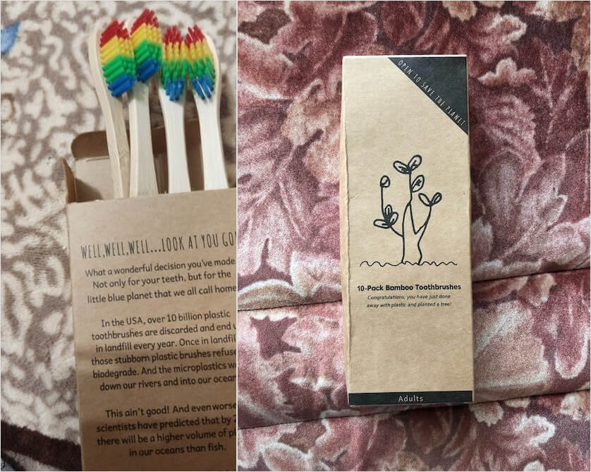 Купите сразу набор из зубных щёток и меняйте их по расписанию. Фото.