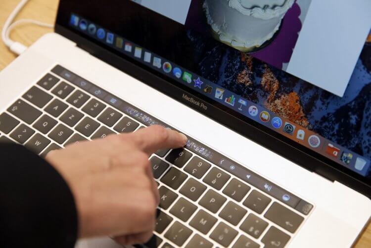 Что делать, если не работает Touch Bar на MacBook. Фото.