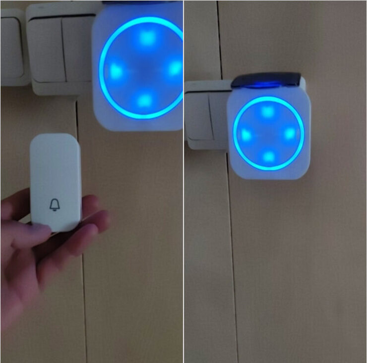 Беспроводной дверной звонок. Этому звонку не нужны даже батарейки. Беспроводной дверной звонок. Этому звонку не нужны даже батарейки. Фото.