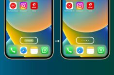 Зачем нужен Поиск на экране Айфона в iOS 16 и как его убрать. Фото.