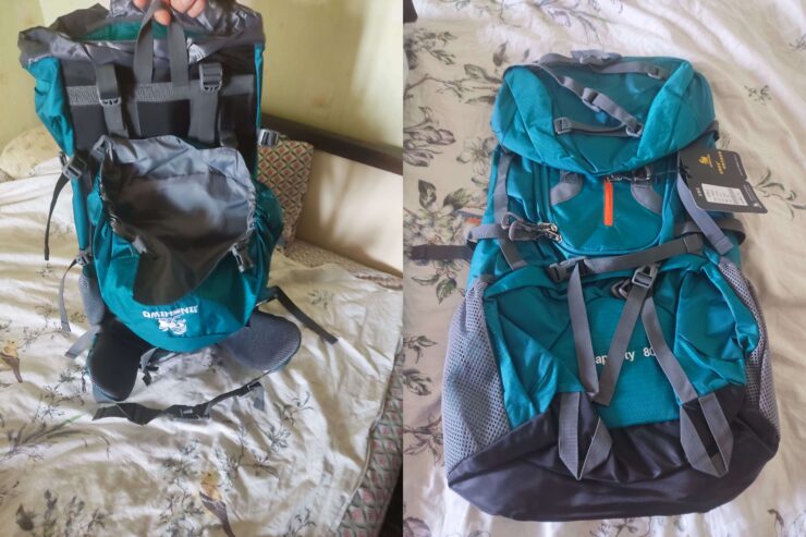 Рюкзак оснащен множеством разных карманов для всякой мелочи. Фото.