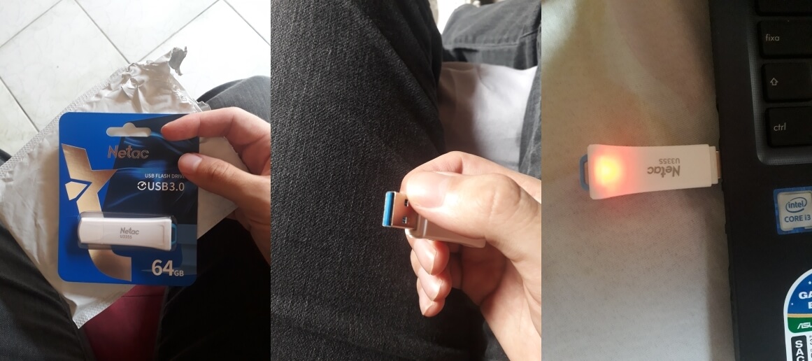 Флешка может пригодиться в любое время. Лучше иметь одну “на всякий случай”. Фото.