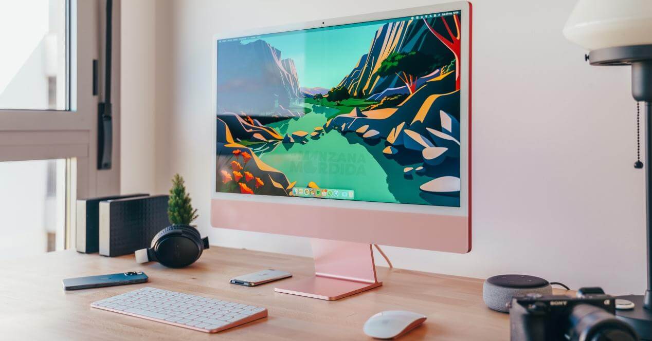 В новом дизайне iMac не поддается каким-либо изменениям. Фото.
