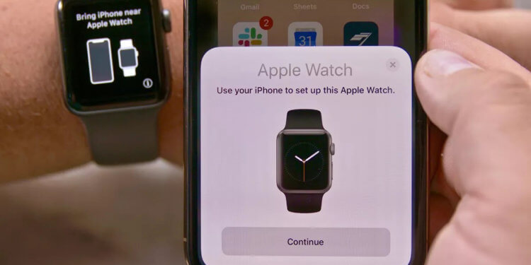 how to restart apple watch