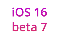 iOS 16 beta 7