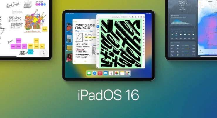 Что нового в iPadOS 16.1. Новая сборка iPadOS выйдет сразу в версии iPadOS 16.1. Фото.
