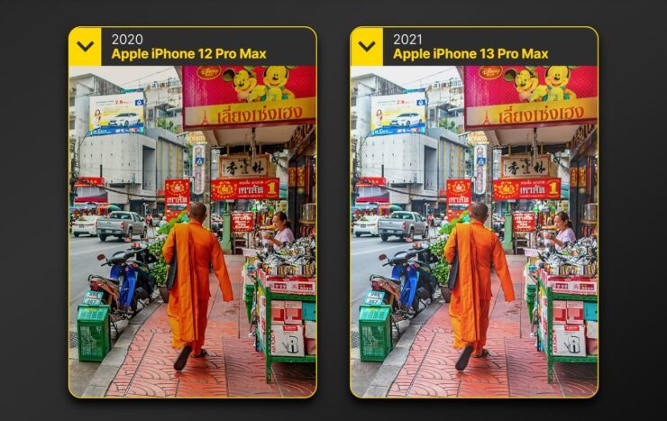 Но iPhone 12 Pro Max снова начал желтить. Фото.