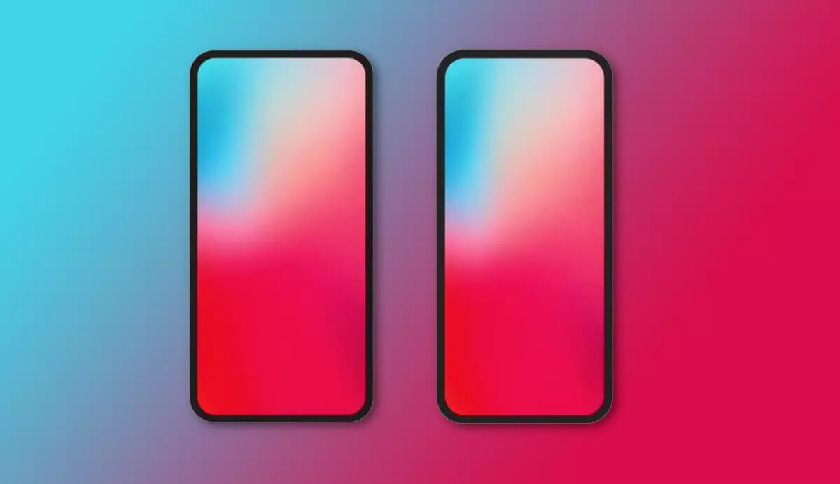 Смартфоны без вырезов под камеру пока очень непривычно видеть. Фото.