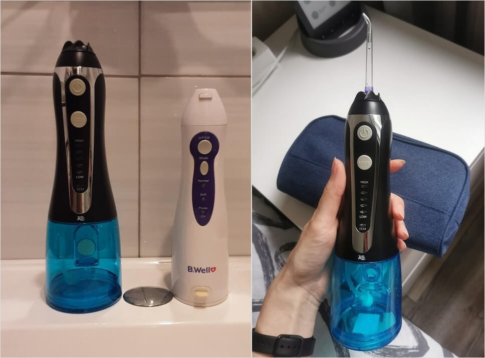 Ирригатор — более бережная штука, чем зубная нить. Фото.