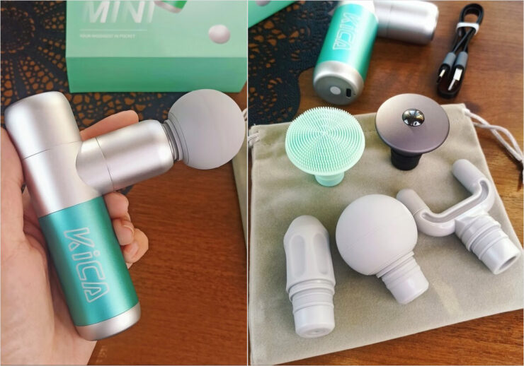 Электрический массажёр для лица и тела. Этот массажёр массирует и лицо, и спину, и мышцы рук и ног. Электрический массажёр для лица и тела. Этот массажёр массирует и лицо, и спину, и мышцы рук и ног. Фото.